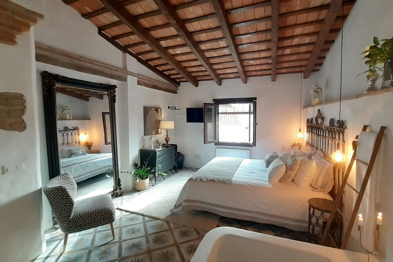 Casa Rural en Jimena de la Frontera, Cádiz - Dormitorio